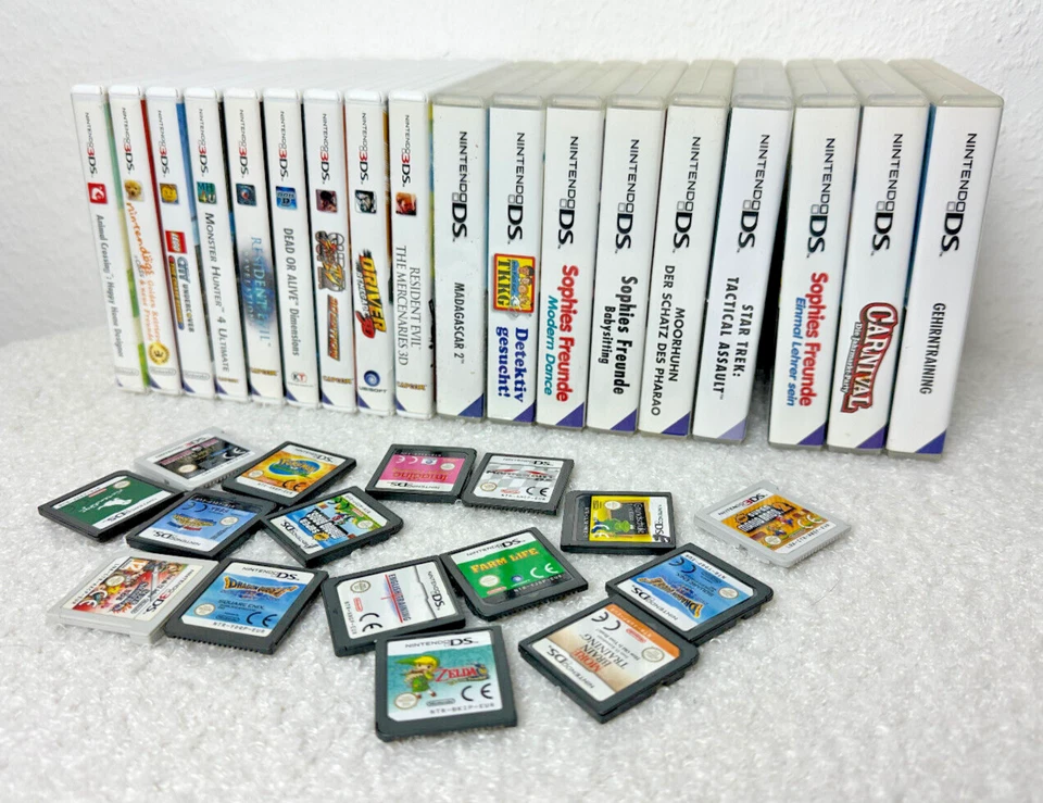 Nintendo DS & 3DS Spiele | Auswahl an Modulen – Sammlung für NDS N3DS N2DS DSi - Bild 1 von 1