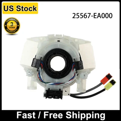 Cable espiral resorte reloj 2 enchufes para Nissan Frontier Pathfinder Xterra 2005 2006 Foto 1 de 4