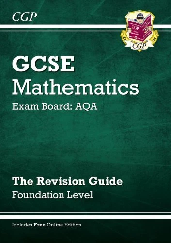 GCSE Maths AQA Revision Guide (with Online Edition) - Foundation By Richard Par - Image 1 of 1