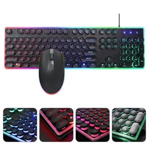 1 Set Lighting Gaming Hover Tastatur Mausanzug Computertastatur - Afbeelding 1 van 12