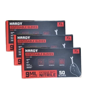 Nitrilhandschuhe 9 MIL STRONG extrem strapazierfähig puderfrei - XL - 3 Boxen - Bild 1 von 2