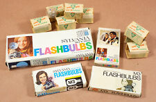 Lot of 51 Sylvania Flashbulbs - Press 25B, Press 25, M3