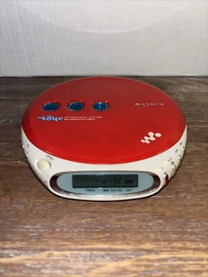 Reproductor Walkman CD Portátil Sony D-EJ360 PSYC Rojo y Blanco ¡¡PARA REPUESTOS O REPARACIÓN!!! Foto 1 de 4