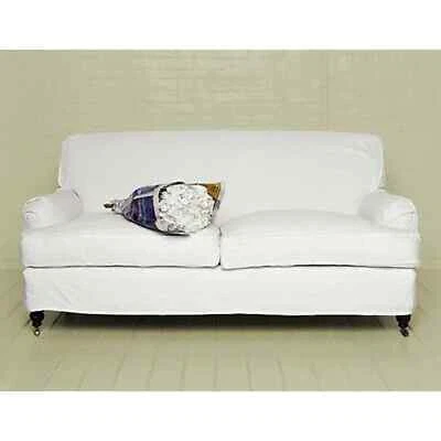 Tapicería de mezclilla blanca Shabby Chic 30 YdRachel Ashwell (servicio de funda disponible) Foto 1 de 4