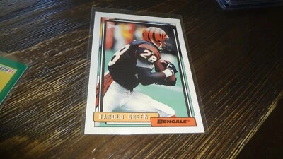 1992 TOPPS #554 HAROLD GREEN  FOOTBALL CARD - Image 1 of 2