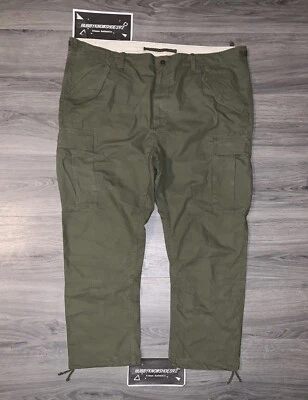 POLO RALPH LAUREN Men’s Big & Tall Green Classic Fit Ripstop Canvas Cargo Pants - Image 1 of 4