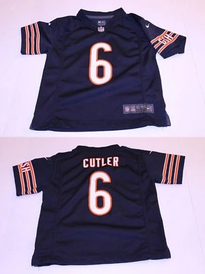Camiseta deportiva juvenil de los Chicago Bears Jay Cutler L (7) talla 7 (azul marino) Nike Foto 1 de 4