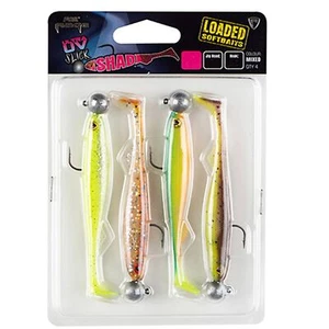 Fox Rage Slick Shad Loaded UV Mixed Colour Packs X4 7/9/11cm Gummifisch Set - Bild 1 von 1