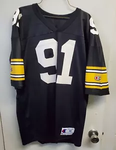Greene #91 Pittsburgh Steelers NFL Champion Fußball Trikot 48 XL - Bild 1 von 2