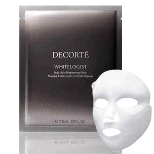 KOSE COSME DECORTE WHITELOGIST Kojic Acid Brightening Mask 3pcs New From Japan - Picture 1 of 2