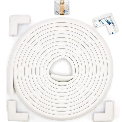 ROVING COVE CORNER EDGE PROTECTION FOR CHILDREN 15FT W/4 EDGES (WHITE) - Image 1 of 1