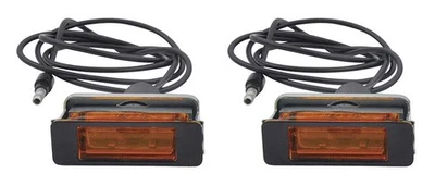 Carregador 1968-69; Conjuntos de indicadores de seta montados no capô; Par - Imagem 1 de 3