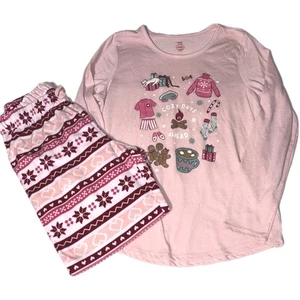 Girls Holiday Time Christmas Pajamas Size XXL (18) - Picture 1 of 7