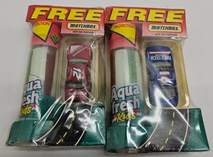 Aquafresh Kids Toothpaste Vintage 90s Promo w/ Matchbox Race Car Sealed NOS - Picture 1 of 10