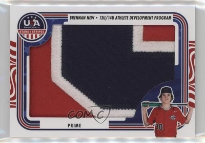 2024 Panini Stars and Stripes Jumbo Materials Jersey Prime /11 Brennan New - Image 1 of 2