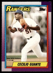 1990 O-Pee-Chee Cecilio Guante Texas Rangers #532 - Picture 1 of 2