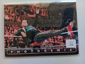 2024 Panini Photogenic WWE CM Punk Base Card #25 Free Postage - Picture 1 of 2