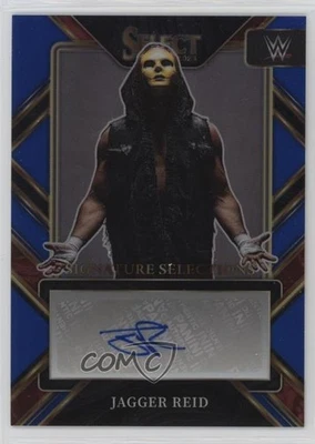 2023 Panini Select WWE Signature Selections Blue Prizm /35 Jagger Reid Auto - Image 1 of 2