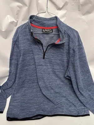 Top Pullover Polar Avalanche Outdoor Supply Co. Gris 1/4 Cremallera - Para Hombre Talla L Foto 1 de 3