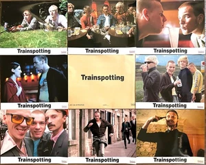 Jeu de 8 Photos TRAINSPOTTING Lobby Cards / Danny Boyle / Ewan McGregor - Picture 1 of 3