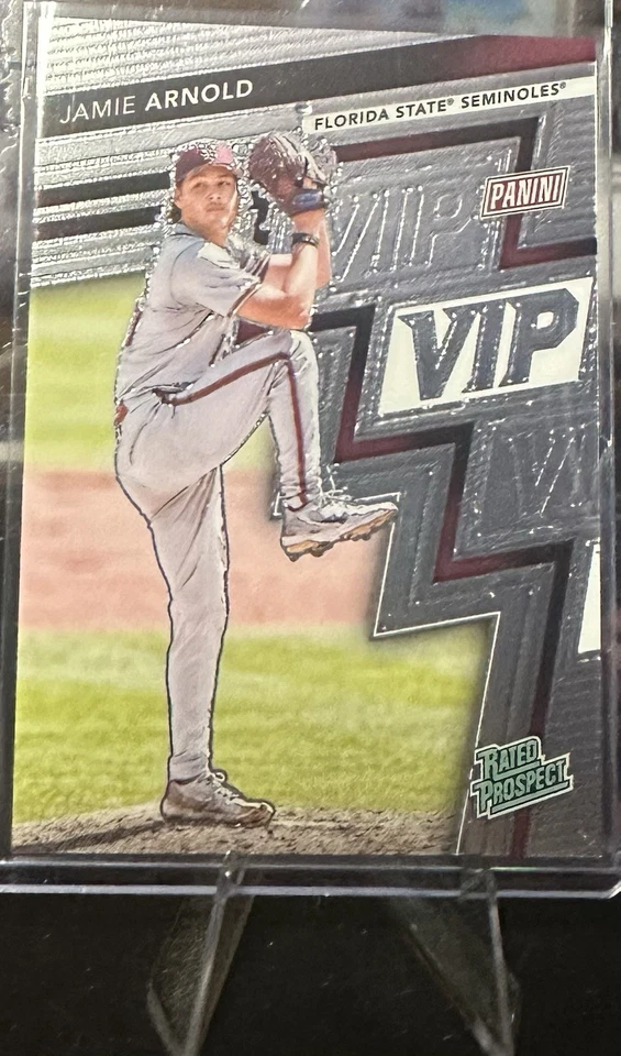 JAMIE ARNOLD 2025 Panini National VIP Gold Pack A Rated Prospect RC - Image 1 of 1