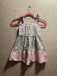 Vestido de Verano Tahari Niña Multicolor Estampado Niñas Talla 6 - Imagen 1 de 11