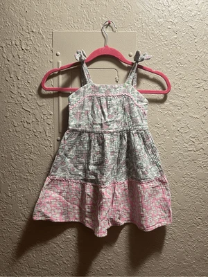 Vestido de Verano Tahari Niña Multicolor Estampado Niñas Talla 6 Foto 1 de 4