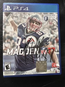 Rob Gronkowski Signed PSP 4 Madden 17 JSA COA CF42174 - Picture 1 of 3