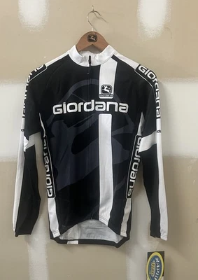 NWT Giordana Thermal Jersey Long Sleeve Full Zip 3 Pocket , Size S - Image 1 of 3