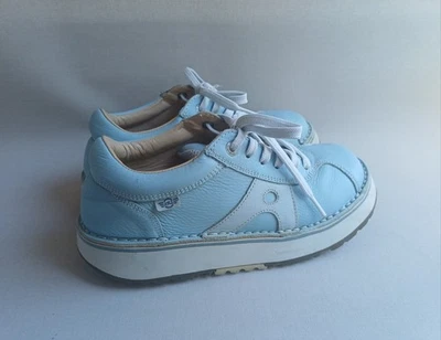 THE ART COMPANY Baby Blue Lace Up Women's Platform Sneakers | SIZE EU 40 US 9 - Image 1 of 4