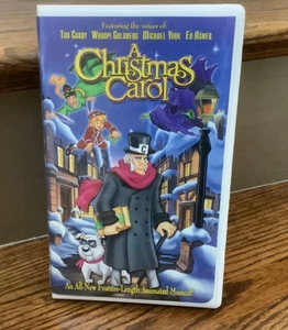 A Christmas Carol Musical Animated (VHS Clam Shell Edition 1997) - Picture 1 of 11