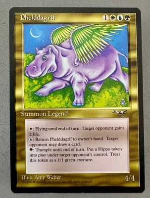 Phelddagrif Alliances MTG—LP Excellent—Vintage Magic: the Gathering—RESERVE LIST - Image 1 of 4