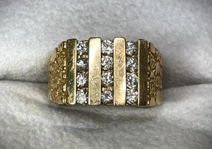 HERRENRING 14K MASSIV GELBGOLD 11 GRAMM - GRÖSSE 11 - Bild 1 von 7