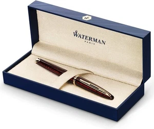Waterman Carène Marine Amber Füllfederhalter | Glanz Braun & Schwarz mit 23k Gold - Bild 1 von 7