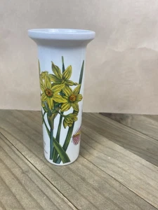 Port Meirion Botanic Garden Vase Narcissus Mini Mus 5 1/4” x 1 1/2” - Picture 1 of 9