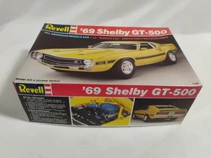 Revell 1:25 '69 1969 Mustang Shelby GT-500 Plastic Model Kit - New Open Box - Picture 1 of 9