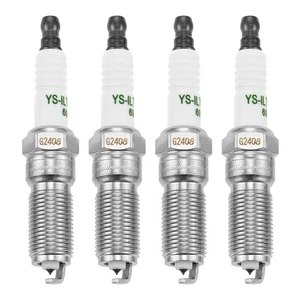 4pc Iridium Spark Plugs LTR6IX Kits for Lincoln MKC MKZ/Cadillac ATS CTS L4 2.0L - Picture 1 of 12