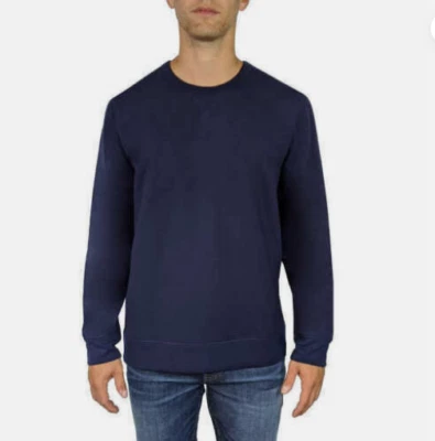 Jachs New York Men’s Crew Neck Pullover Sweater (NAVY LARGE)NWT - Image 1 of 2