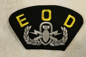 PARCHE EOD - Unidad Militar Policía Bomba Escuadrón Ejército Marina Marines USMC Fuerza Aérea - Imagen 1 de 2