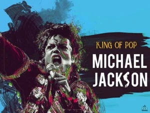 Michael Jackson Poster King of Pop Music Kunstdruck (24x18) - Bild 1 von 1