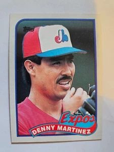 1989 TOPPS DENNY MARTINEZ #313 NM - Picture 1 of 1
