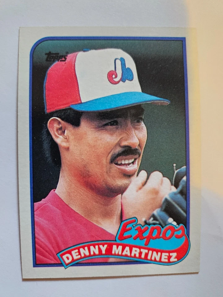 1989 TOPPS DENNY MARTINEZ #313 NM - Image 1 of 1