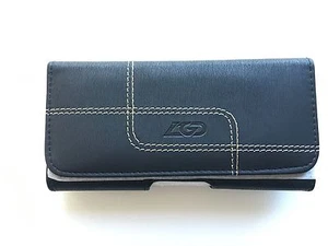 Black Leather Belt Clip Holster Pouch Carrying Case for Apple iPhone 6/6S/7/7S/8 - Zdjęcie 1 z 5