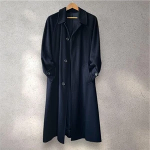 HUGO BOSS BERTONE Loro Piana Wool Cashmere Long Coat Size 46 Italy - Picture 1 of 15