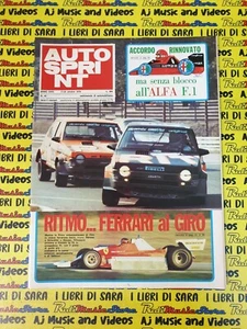 Rivista AUTO SPRINT settimanale anno XVIII n°42 17-24 ottobre 1978 BMW M-1 (AM2) - Picture 1 of 1