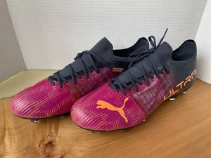 Puma Mens Ultra Speed-cage Grip-control Size 13 Purple /Blue Soccer Cleats Shoes - Picture 1 of 7