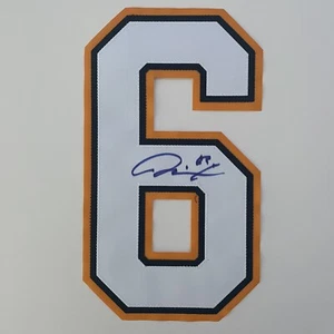 Jake Neighbours Signed Authentic Jersey Number 6 St Louis Blues Autographed GTP - Picture 1 of 2