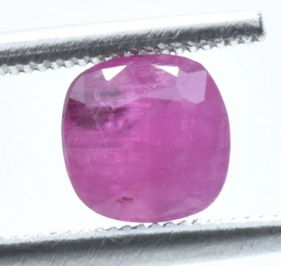 1 Carat Beautiful Natural Faceted RUBY GEMSTONE from Afghanistan - Image 1 of 4