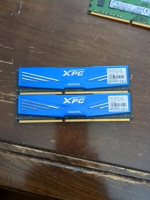 ADATA XPG | 4GB DDR3 | Desktop Memory | AX3U1600W4G11-SD | LOT OF 2 - Image 1 of 2
