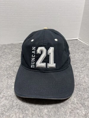 Chapéu San Antonio Spurs #21 Power forward HOF NBA basquete angustiado LIMPO - Imagem 1 de 4